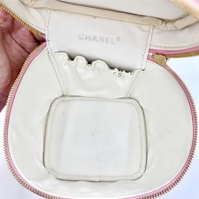 CHANEL(シャネル)の激レア美品 CHANEL ピンクバニティ キャビアスキン レディースのバッグ(ハンドバッグ)の商品写真