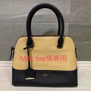 ケイトスペードニューヨーク(kate spade new york)のケイトスペード　カゴバッグ(かごバッグ/ストローバッグ)