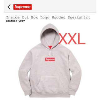 Inside Out Box Logo Hooded Sweatshirt(パーカー)