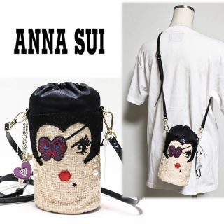 ANNA SUI ウォールハート　レザー　ショルダーバッグ