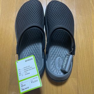 クロックス(crocs)のクロックス　ブラック26cm (サンダル)