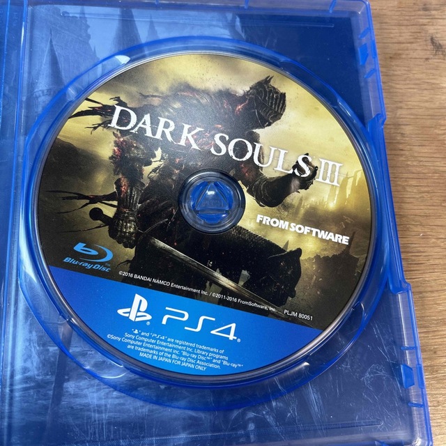 PlayStation4(プレイステーション4)のDARK SOULS III（ダークソウルIII） PS4 エンタメ/ホビーのゲームソフト/ゲーム機本体(家庭用ゲームソフト)の商品写真