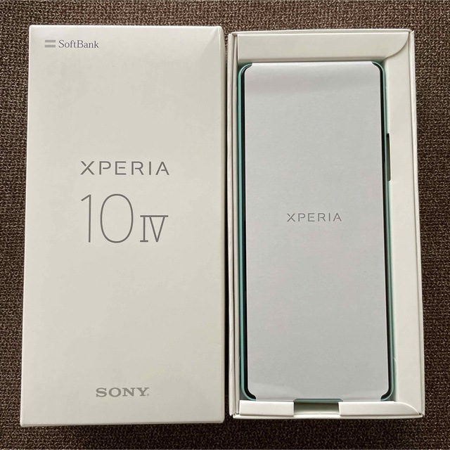 Xperia(エクスペリア)の新品 Xperia 10 IV ミント SONY A202SO SIMフリー スマホ/家電/カメラのスマートフォン/携帯電話(スマートフォン本体)の商品写真