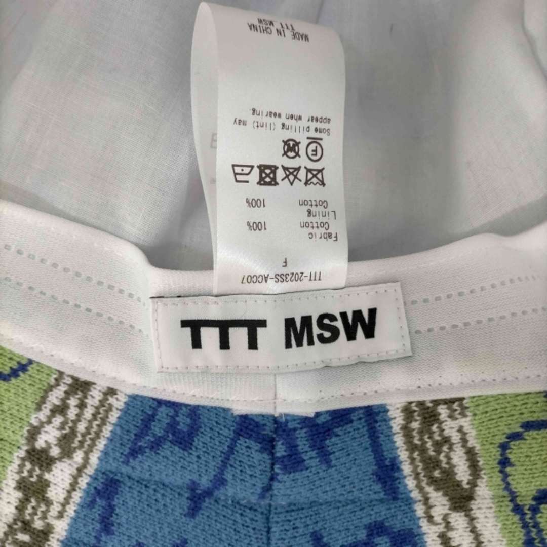 TTT_MSW(ティーモダンストリートウエア) メンズ 帽子 ハット メンズの帽子(ハット)の商品写真