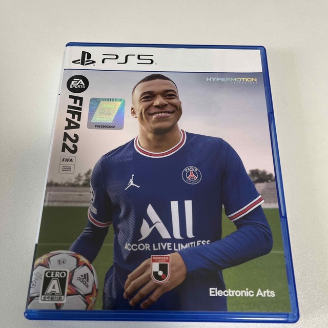 FIFA 22 PS5 エンタメ/ホビーのゲームソフト/ゲーム機本体(家庭用ゲームソフト)の商品写真