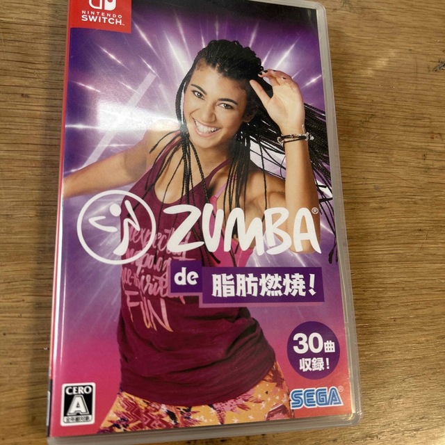 Nintendo Switch(ニンテンドースイッチ)のZumba de 脂肪燃焼！ Switch エンタメ/ホビーのゲームソフト/ゲーム機本体(家庭用ゲームソフト)の商品写真