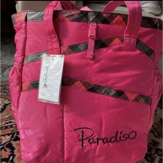 Paradiso - パラディーゾ　ラケットバッグ大　ピンク