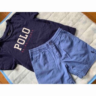 ポロ(POLO（RALPH LAUREN）)のpolo 上下セット　100(Tシャツ/カットソー)