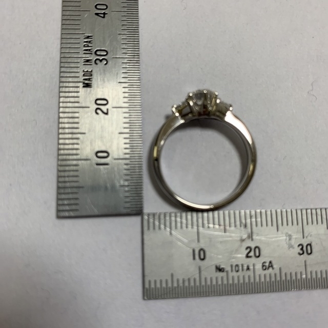 ダイヤモンドデザインリング計0.721ct レディースのアクセサリー(リング(指輪))の商品写真