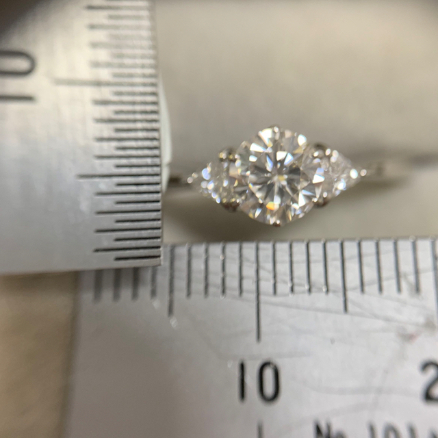 ダイヤモンドデザインリング計0.721ct レディースのアクセサリー(リング(指輪))の商品写真