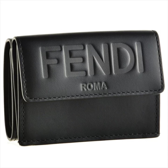 FENDI(フェンディ)の新品未使用　フェンディ FENDI 三つ折り財布 8M0395 NERO レディースのファッション小物(財布)の商品写真