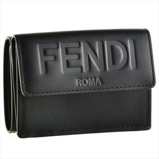 フェンディ(FENDI)の新品未使用　フェンディ FENDI 三つ折り財布 8M0395 NERO(財布)