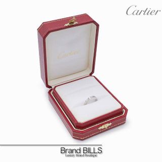 カルティエ(Cartier)のカルティエ Cドゥ エングレーブド ウェディング リング 指輪 プラチナ(リング(指輪))