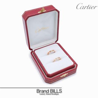 カルティエ(Cartier)のカルティエ Cドゥ エングレーブド ウェディング リング 指輪 ピンクゴールド(リング(指輪))