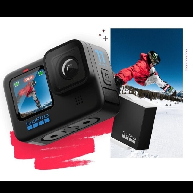 GoPro(ゴープロ)の【新品・未開封】GoPro Hero 11 スマホ/家電/カメラのカメラ(ビデオカメラ)の商品写真