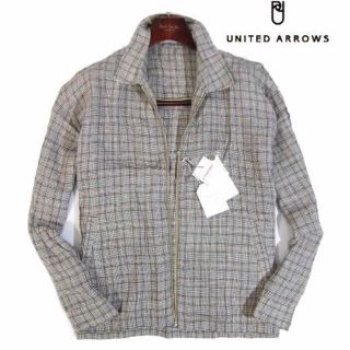 ユナイテッドアローズ(UNITED ARROWS)の【UNITED ARROWS／ユナイテッドアローズ 】麻素材春用薄手のブルゾンM(ブルゾン)