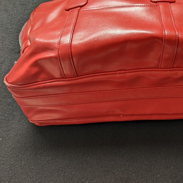 COMME des GARCONS コムデギャルソン ハンドバッグ　赤色　日本製