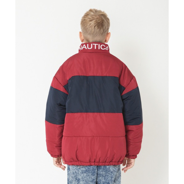 NAUTICA(ノーティカ)の【NAUTICA/ノーティカ】配色中綿ジャケット キッズ/ベビー/マタニティのキッズ服男の子用(90cm~)(ジャケット/上着)の商品写真