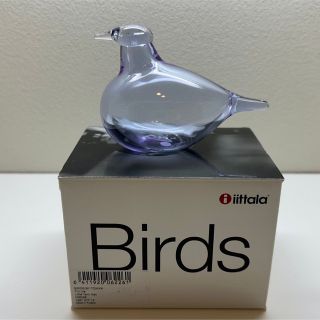 イッタラ(iittala)の廃番 ライラック リトルターン オイバ イッタラ バード スコープ(置物)