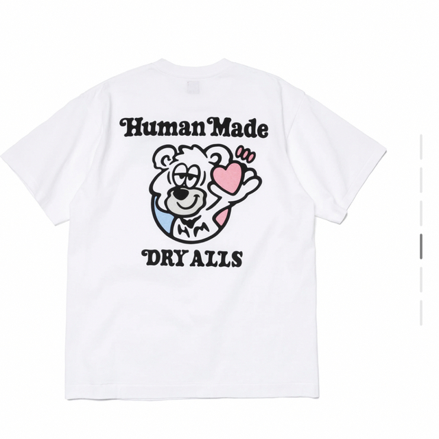 humanmade tシャツホワイトSIZE