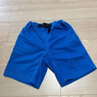 グラミチ(GRAMICCI)の美品　グラミチ　ショートパンツ　キッズ　120 青(パンツ/スパッツ)