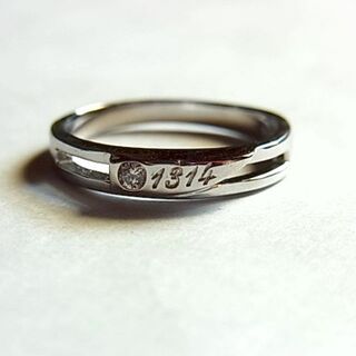 未使用品SVシルバー925リング指輪8号キュービックジルコニア人工ダイヤモンド(リング(指輪))