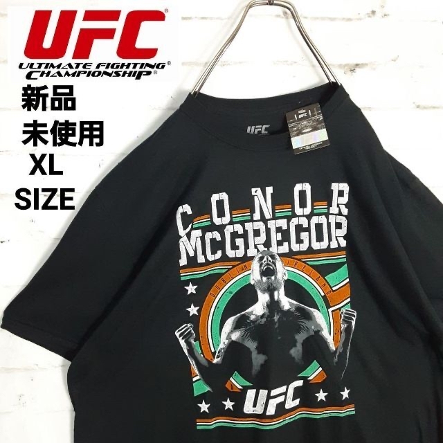 おまとめUFC MMA2枚コナーマクレガーガヌーXLサイズT素材コットン