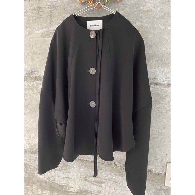 ENFOLD - 新品 タグ付き ENFOLD23ss CAPE-LIKE JACKETの通販 by SHIRO