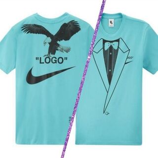 Nike x Off White NRG A6 T-Shirt (Blue) M