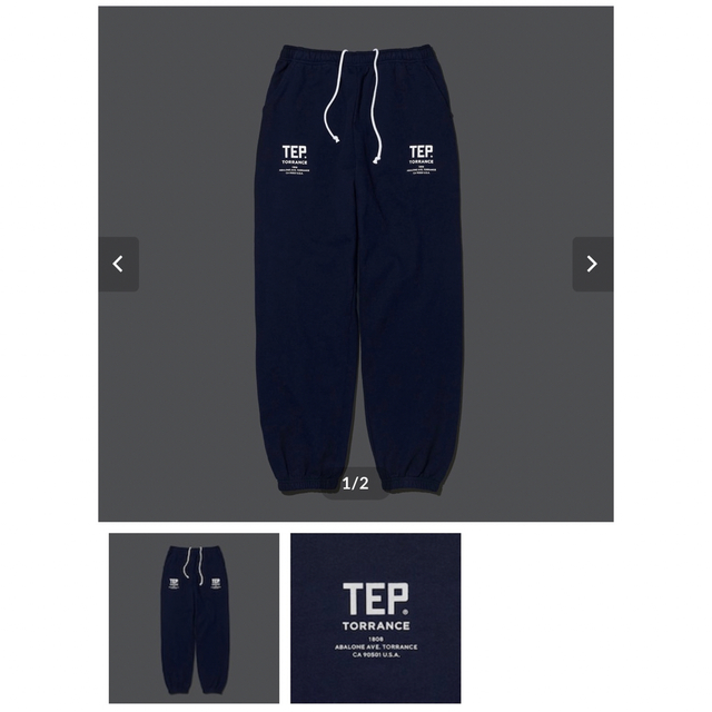 TEP HOODIE PANTS NAVY M上下 ennoy スタイリスト私物