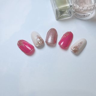 ニュアンスネイルチップ コスメ/美容のネイル(つけ爪/ネイルチップ)の商品写真