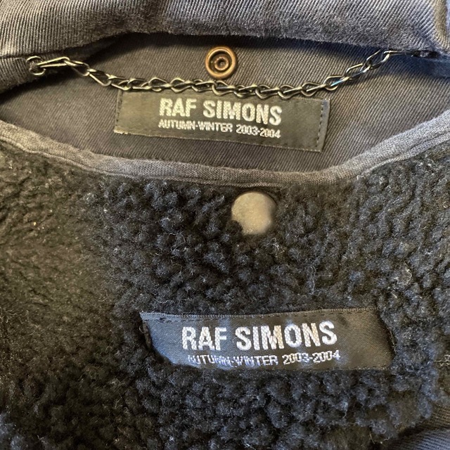 RAF SIMONS(ラフシモンズ)の名作 03AW RAF SIMONS ラフシモンズ CLOSER期 モッズコート メンズのジャケット/アウター(モッズコート)の商品写真