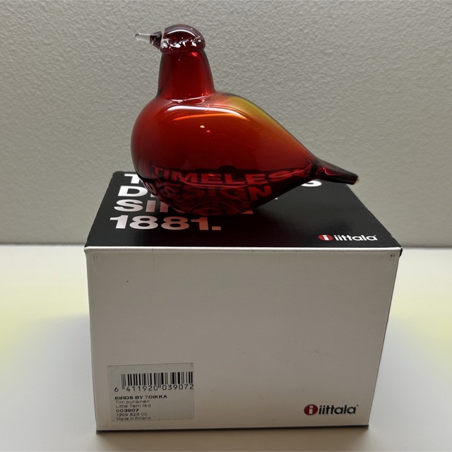 リトルターン レッド オイバ・トイッカ バード イッタラ Iittala