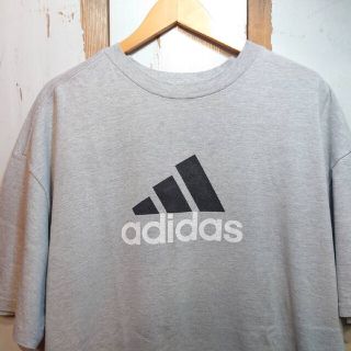 アディダス(adidas)の☆US古着アディダス/パフォーマンスロゴ/Tシャツ/XL(Tシャツ/カットソー(半袖/袖なし))