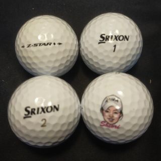 スリクソン(Srixon)の【美品】'21 Z-STAR  (ホワイト) 20球 ロストボール ゴルフボール(その他)