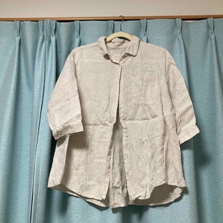 スタディオクリップ(STUDIO CLIP)のシャツ 羽織り 七分袖 スタジオクリップ (シャツ/ブラウス(長袖/七分))