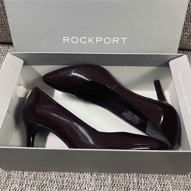 ROCKPORT(ロックポート)の【超美品】ROCKPORT パンプス 23.5cm 6.5 ワイン ロックポート レディースの靴/シューズ(ハイヒール/パンプス)の商品写真