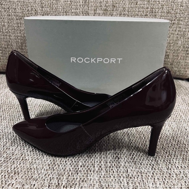 ROCKPORT(ロックポート)の【超美品】ROCKPORT パンプス 23.5cm 6.5 ワイン ロックポート レディースの靴/シューズ(ハイヒール/パンプス)の商品写真