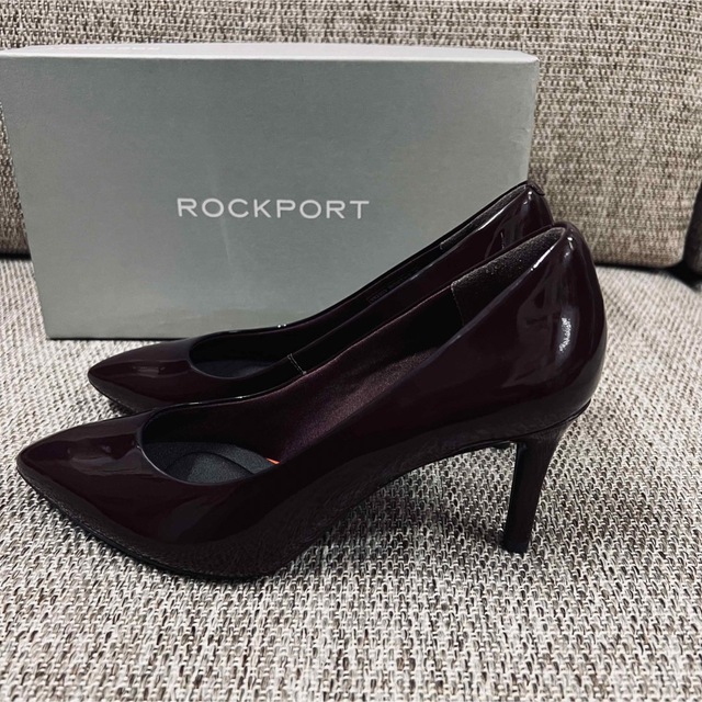 ROCKPORT(ロックポート)の【超美品】ROCKPORT パンプス 23.5cm 6.5 ワイン ロックポート レディースの靴/シューズ(ハイヒール/パンプス)の商品写真