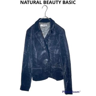 ナチュラルビューティーベーシック(NATURAL BEAUTY BASIC)のナチュラルビューティーベーシック　コーデュロイ　ジャケット(テーラードジャケット)