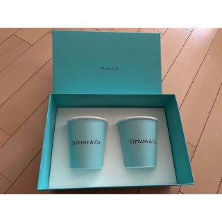 Tiffany & Co. - TIFFANY&CO.ボーンチャイナペーパーカップ 2個セット