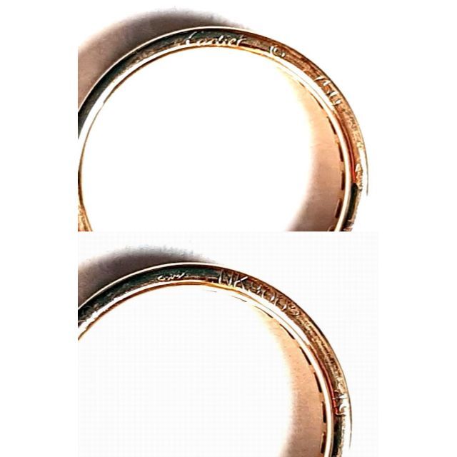 Cartier(カルティエ)のカルティエCartierリング指輪ダイヤ8.5号49フルエタニティ750K18金 レディースのアクセサリー(リング(指輪))の商品写真