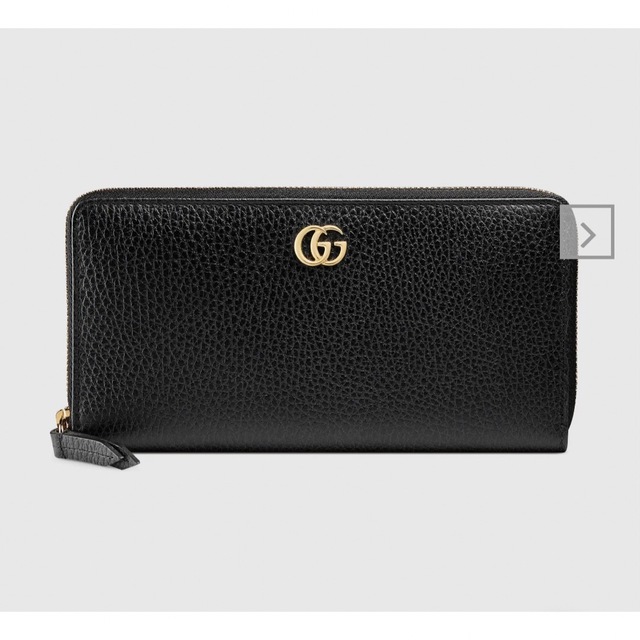 Gucci(グッチ)のGG マーモント レザー ジップアラウンドウォレット レディースのファッション小物(財布)の商品写真
