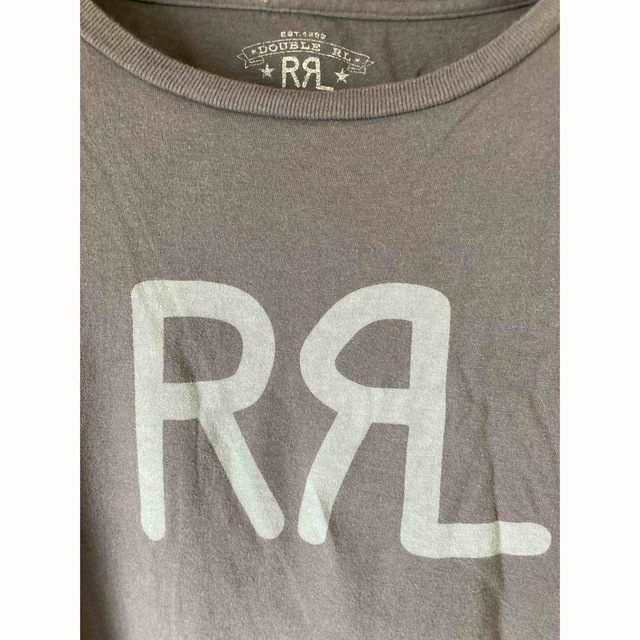 RRL - RRL ダブルアールエル ラルフローレン ロゴ 長袖 ロング Tシャツ