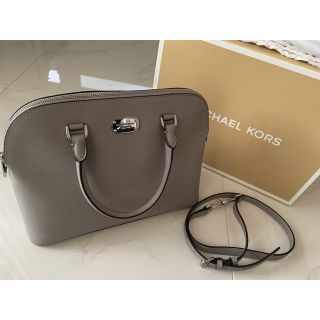 マイケルコース(Michael Kors)のマイケルコース　グレージュ　ハンドバッグ　ショルダー(ハンドバッグ)