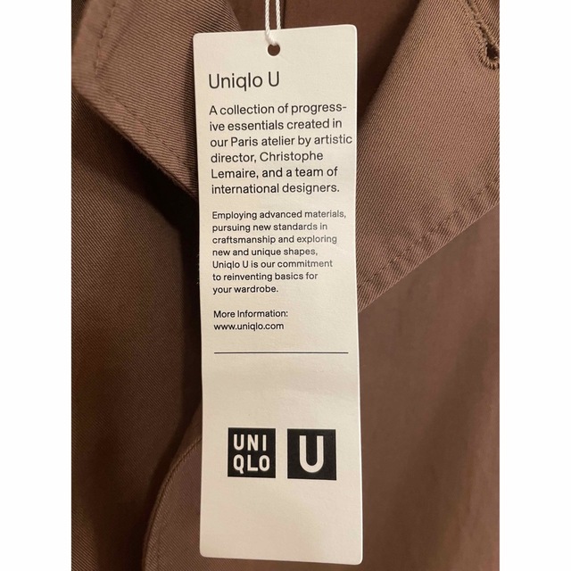UNIQLO(ユニクロ)のUNIQLO U ユニクロユー ステンカラーコート レディースのジャケット/アウター(ロングコート)の商品写真