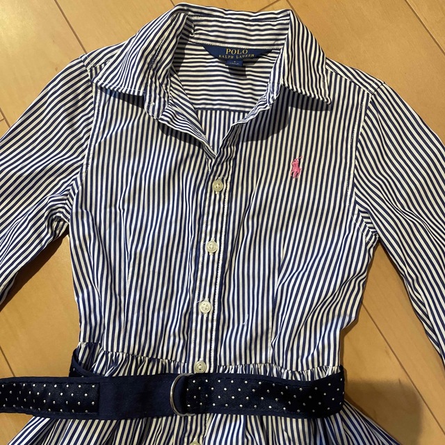 POLO RALPH LAUREN(ポロラルフローレン)のラルフローレン　女の子ワンピース キッズ/ベビー/マタニティのキッズ服女の子用(90cm~)(ワンピース)の商品写真