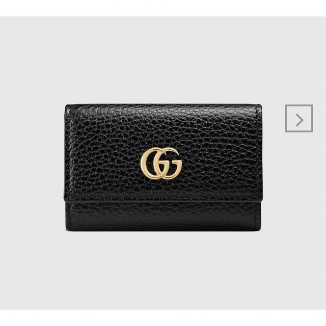 Gucci(グッチ)のGG マーモント レザー キーケース レディースのファッション小物(キーケース)の商品写真