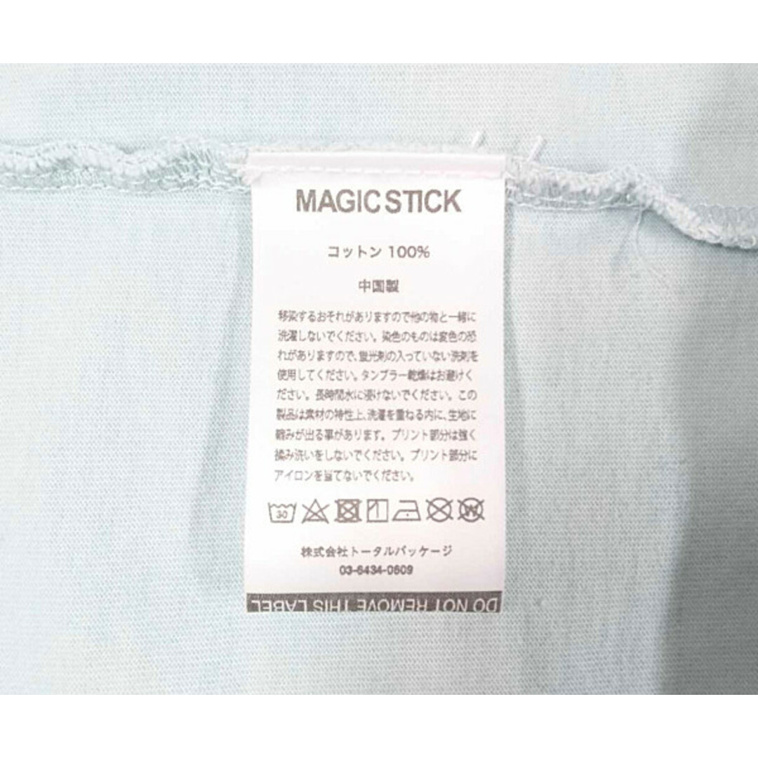 MAGIC STICK MAGIC STICK マジックスティック ５分袖 Tシャツ カットソー ミルキーグリーン サイズL 正規品  B2048の通販 by STONEＲIVER shop｜マジックスティックならラクマ