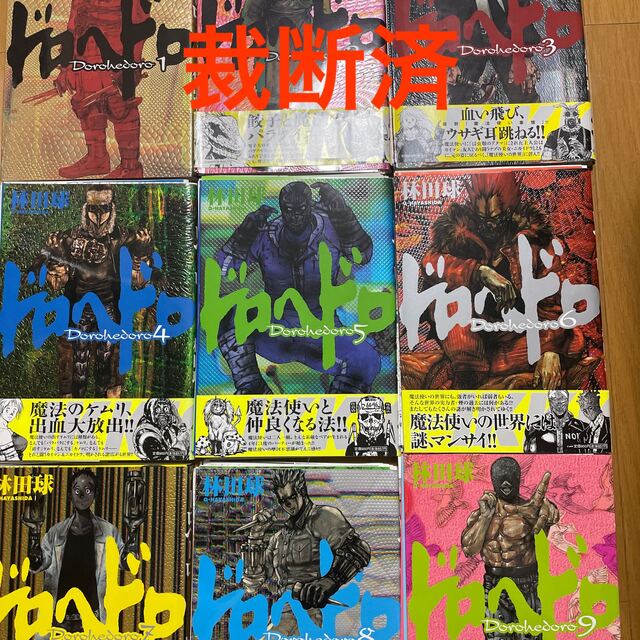 裁断済　ドロヘドロ1巻〜15巻 エンタメ/ホビーの漫画(青年漫画)の商品写真